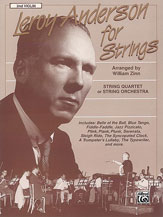 Leroy Anderson for Strings Violin 2 string method book cover Thumbnail
